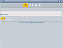 Tablet Screenshot of edificiobuziosmanta.com